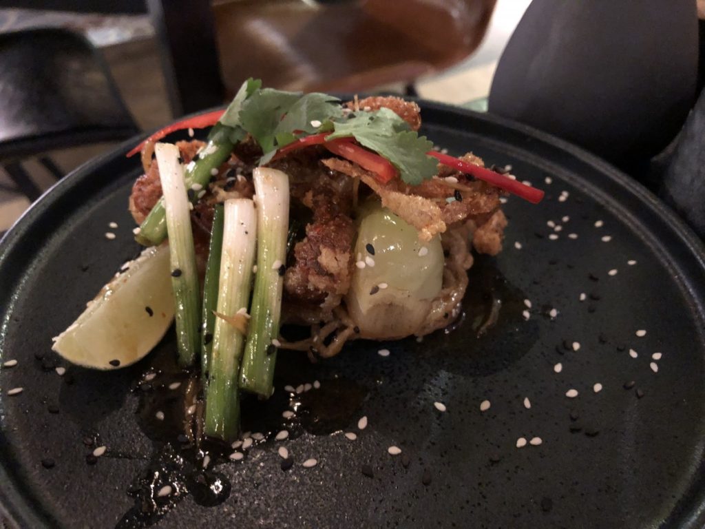 SoftShell Krab krokant gebakken