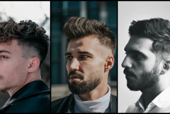Textured crop kapsel voor mannen in 2025. Drie mannen met een goede textured crop kapsel