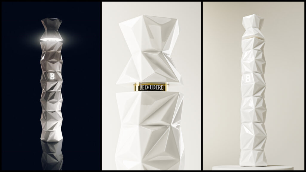 De bijzondere fles van de Belverdere 10 