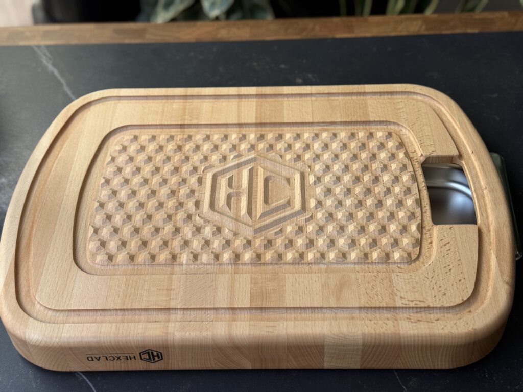 Heclad snijplank b4men