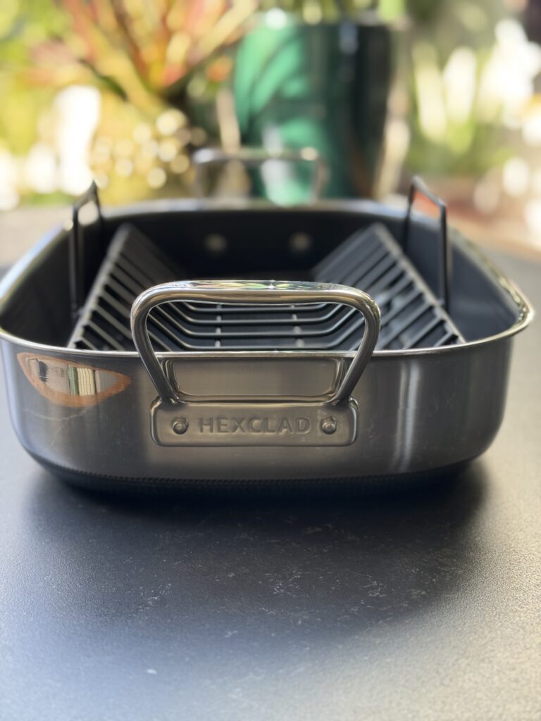 Heclad roosting pan met rek