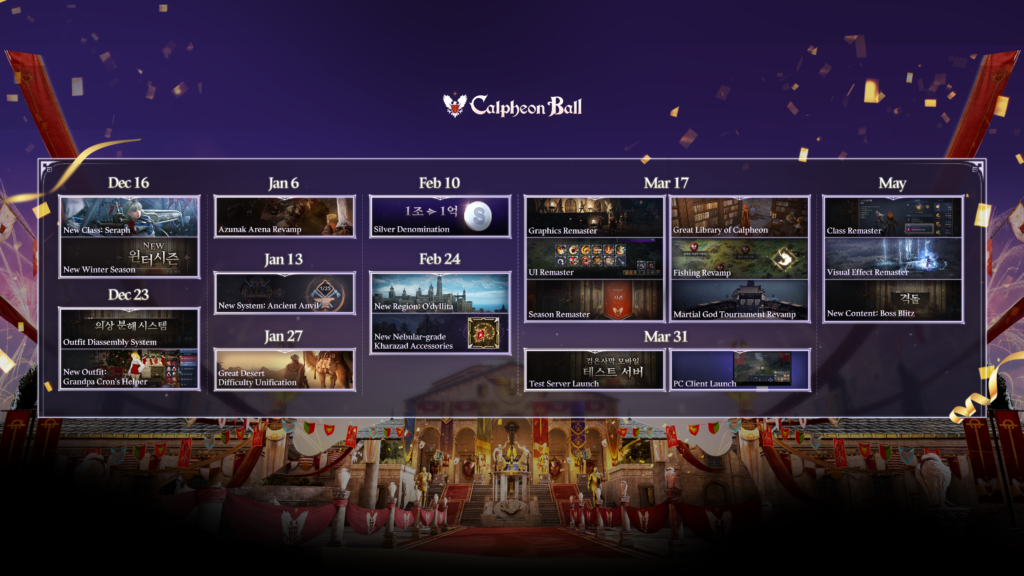 Roadmap van Black Desert updates voor 2025 met Seraph, O’dyllita en meerdere systeemvernieuwingen