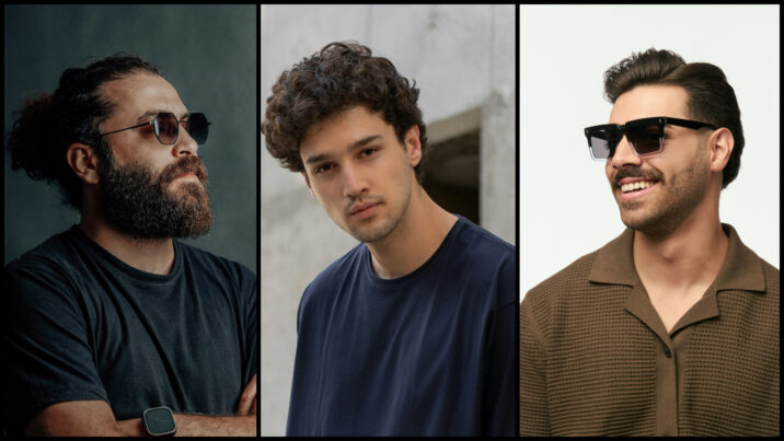 Haartrends mannen 2026 met halflang haar, krullen en moderne styling