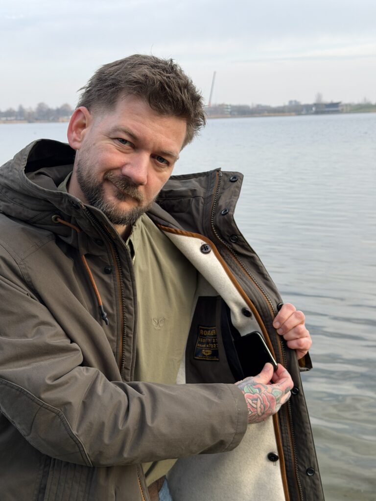 Binnenzak van de PME Legend Rockliner winterjas